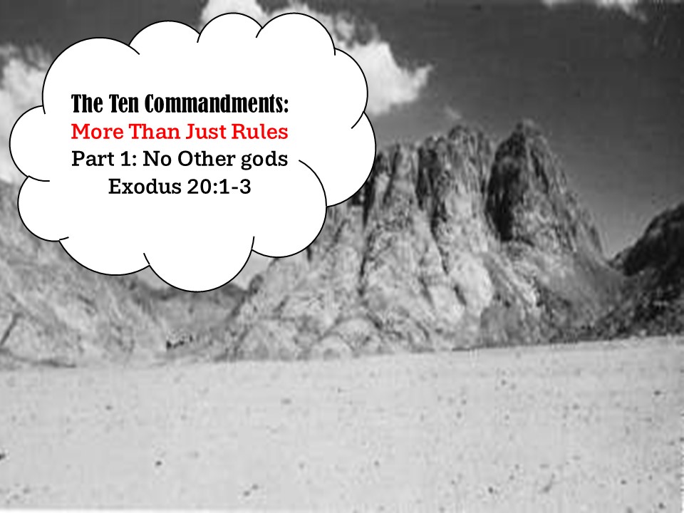No Other gods