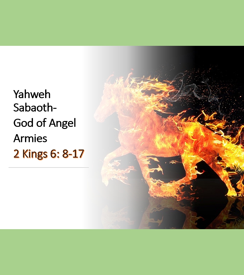 Yahweh Sabbath – God of Armies
